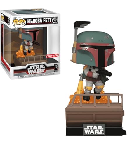 Amazon.co.jp: Funko - Figurine Star Wars - Boba Fett & Slave One